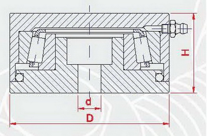 Pánt spodný otočný ? 50 privarovací